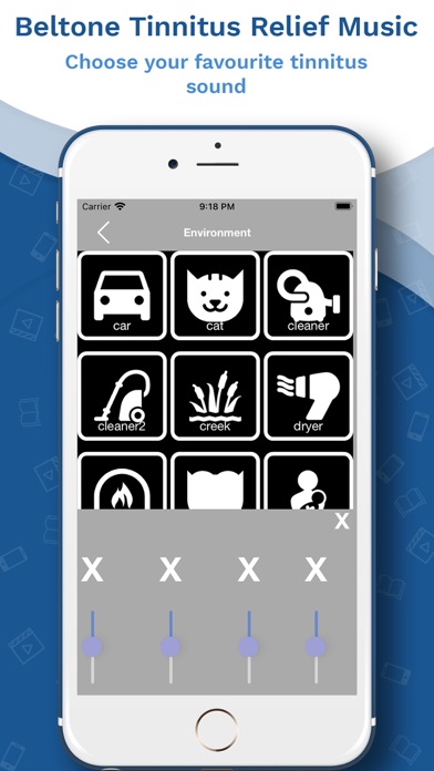 Beltone Tinnitus Relief Music Screenshot