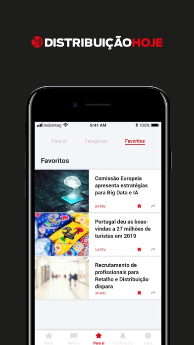 Distribuição Hoje Screenshot