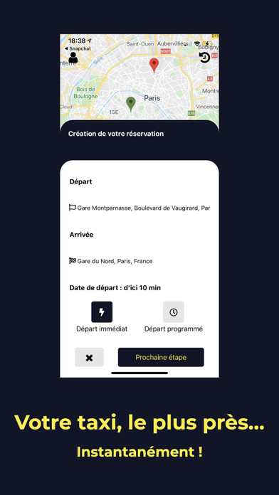 Taxis Maintenant Screenshot