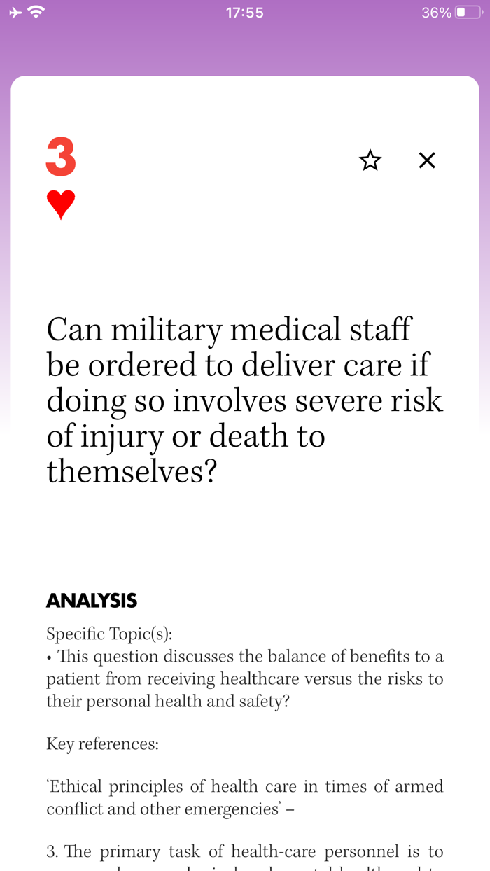 Military Medical Ethics