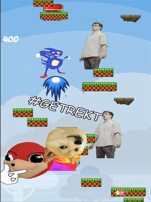 Screenshot #4 pour Sanic Meme Jumper