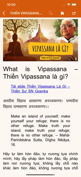 Game screenshot Thiền Vipassana mod apk
