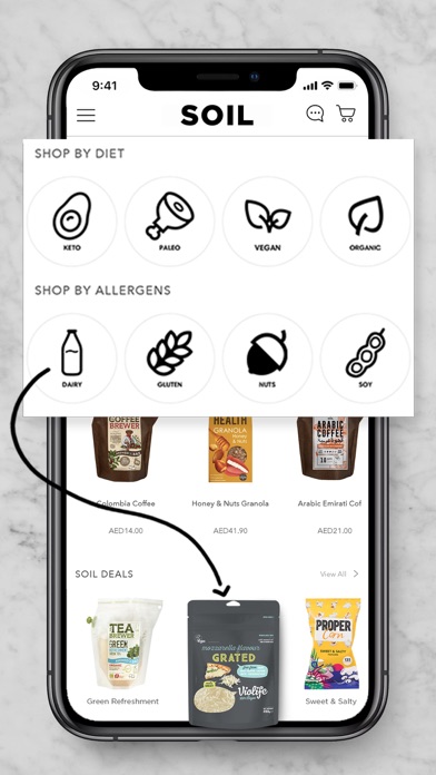 SOIL - Organic Grocery Store Screenshot
