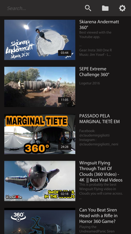 #3. GizmoVR Lite: 360 Video & Tube (iOS) بواسطة: Gizmoplay Ltd