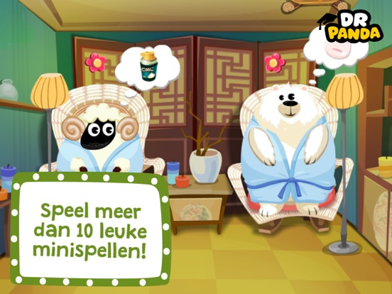 Dr. Panda Schoonheidssalon iPad app afbeelding 4
