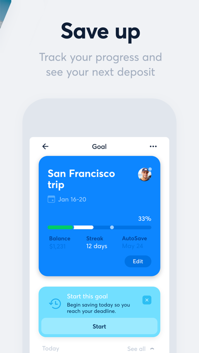 Travl — Travel Saving Goals screenshot 2