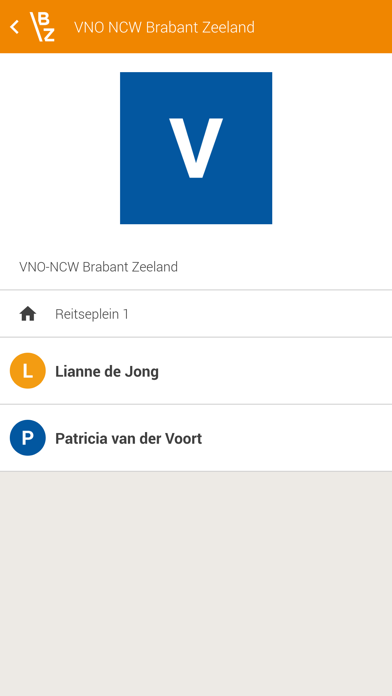 VNO-NCW Brabant Zeeland Screenshot