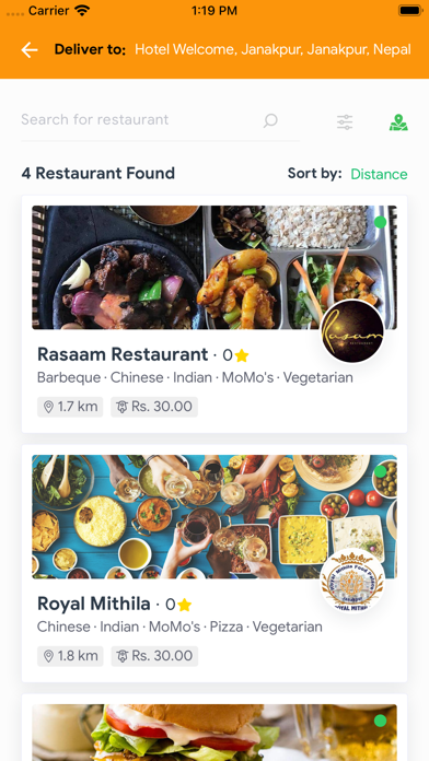 Chitwan Food Land Screenshot