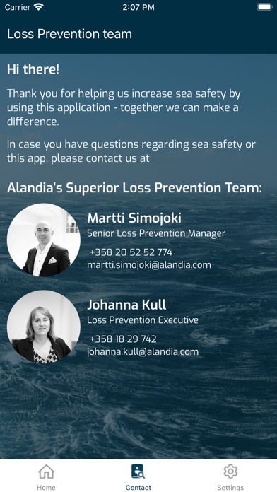 Alandia Loss Prevention Screenshot