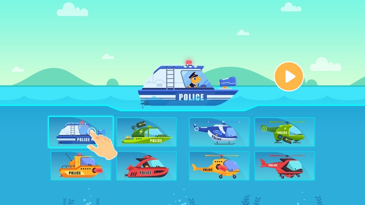 Dinosaur Police Games for kids screenshot-6