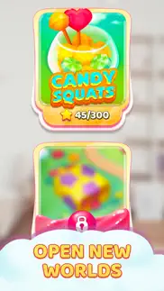 ar fitness game: candy squats iphone screenshot 4