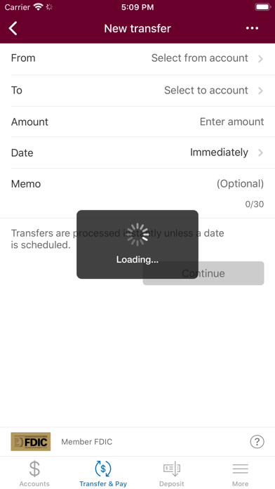 Bank of Wisconsin Dells Mobile Screenshot
