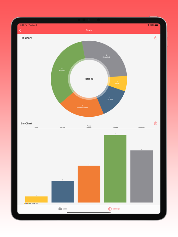 Screenshot #6 pour JobTrack