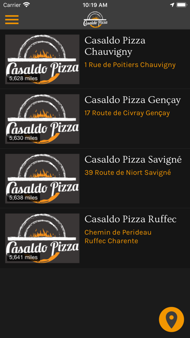 Casaldo Pizza Screenshot