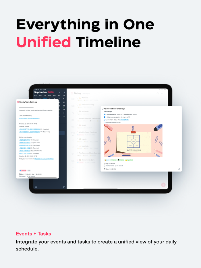 Sorted³ - Calendar Notes Tasks