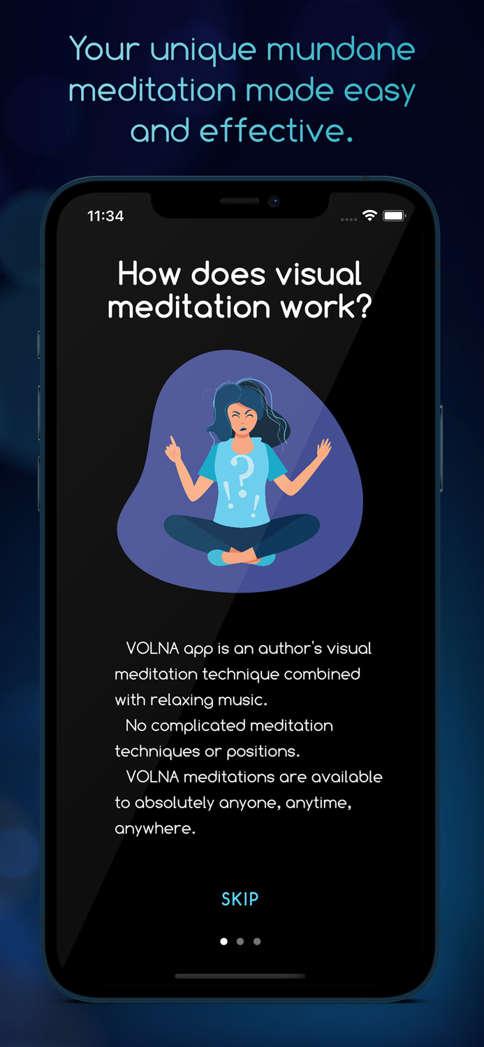 VOLNA Visual Meditation