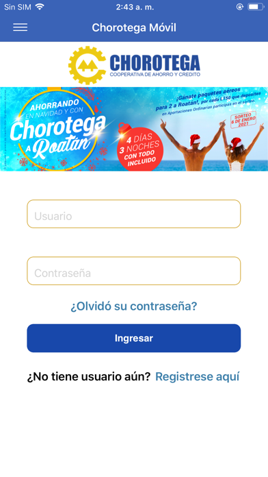 Chorotega Móvil Screenshot