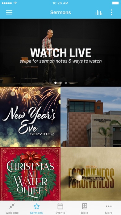 Water of Life Community Church Screenshot