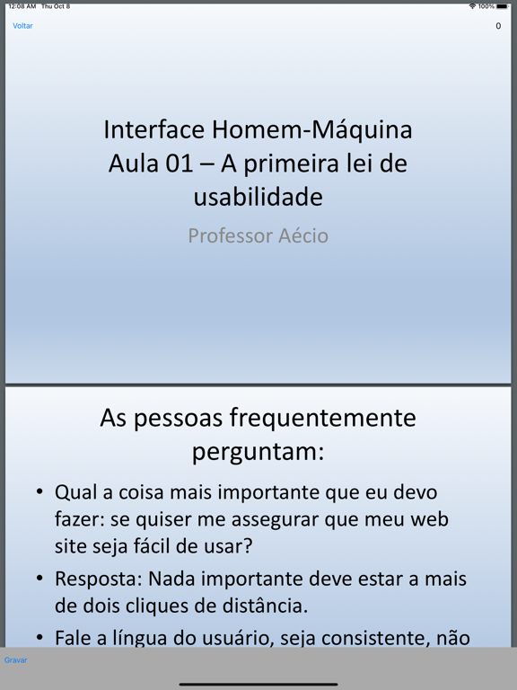 App screenshot