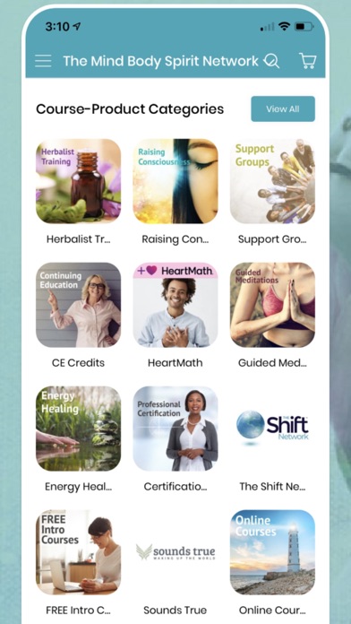 The Mind Body Spirit Network Screenshot