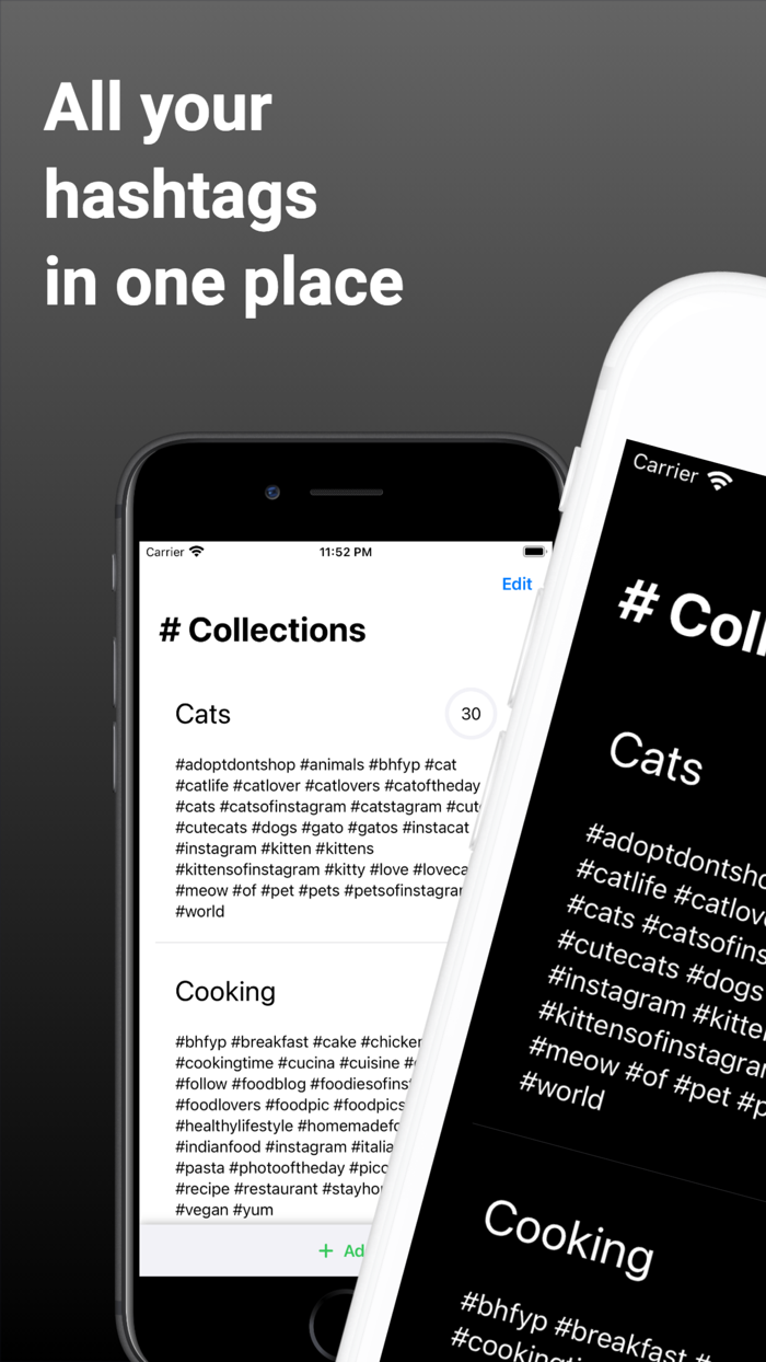 Hashberg easy hashtag manager