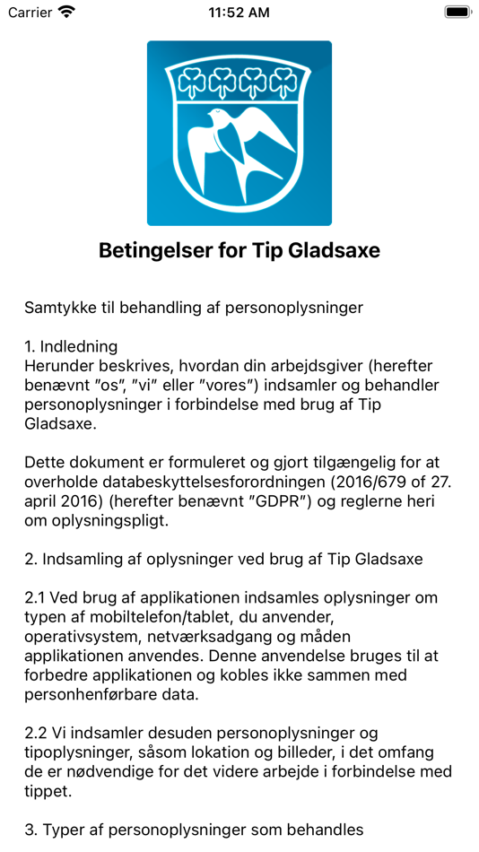 #1. Tip Gladsaxe (iOS) 由: Gladsaxe Kommune