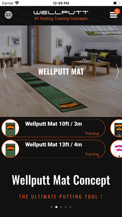 Screenshot #3 pour Wellputt App