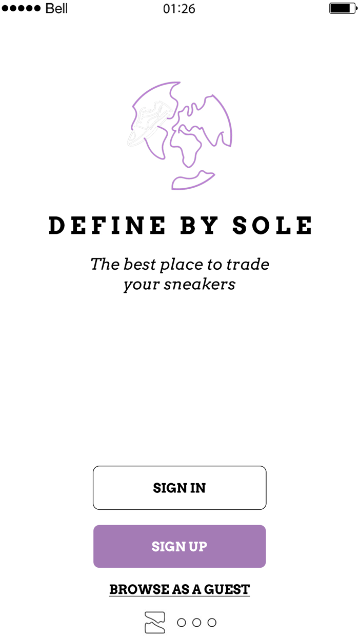 Defined by sole