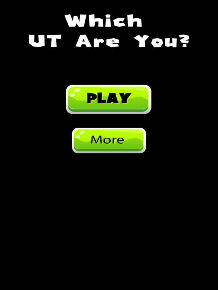 Which UT Character - Undertale