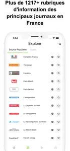 Journaux Français - Actualités screenshot #3 for iPhone