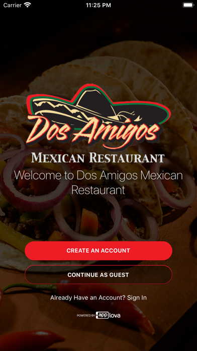 Dos Amigos Restaurant Screenshot