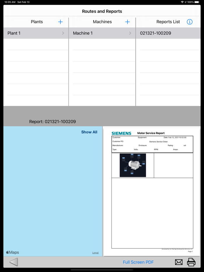 Motor Vibration Test