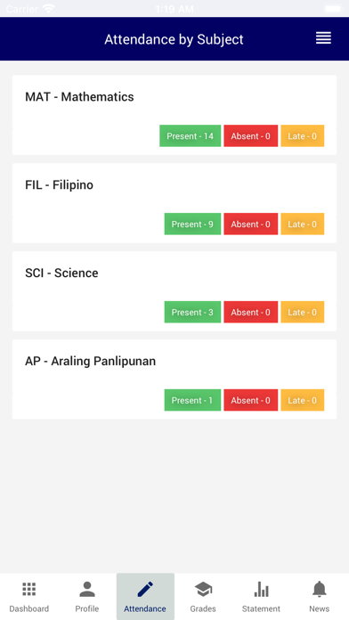Shalom Learning Center Screenshot
