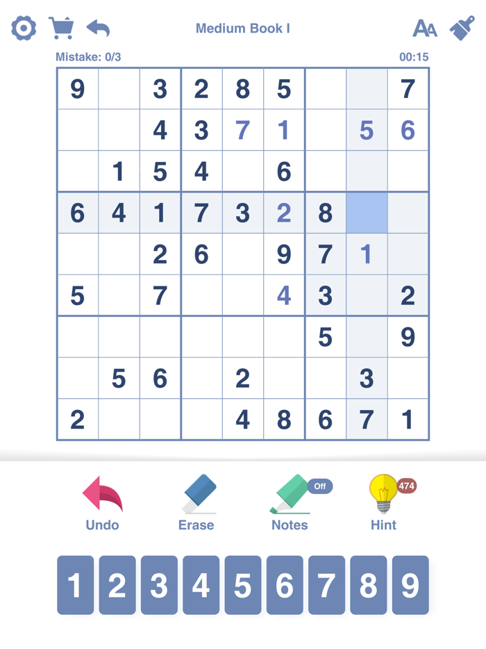 Sudoku Book - Number Puzzle