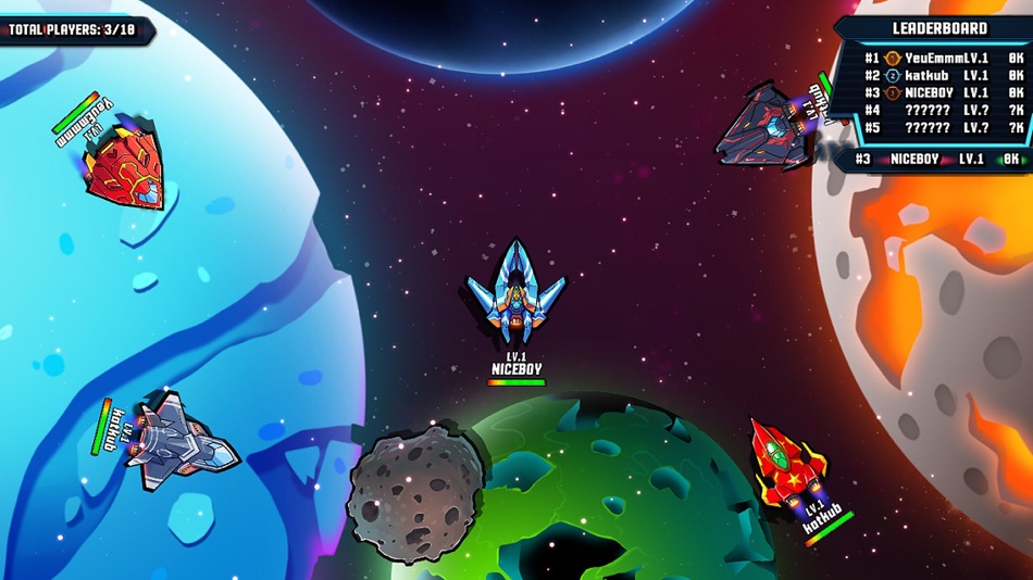 #2. Spaceship Fighter Online (iOS) Bởi: Tran Viet