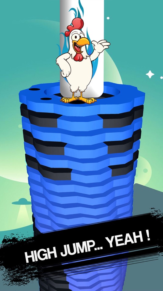 #1. Helix stack Ball jump 3d (iOS) By: Asim Ranjha
