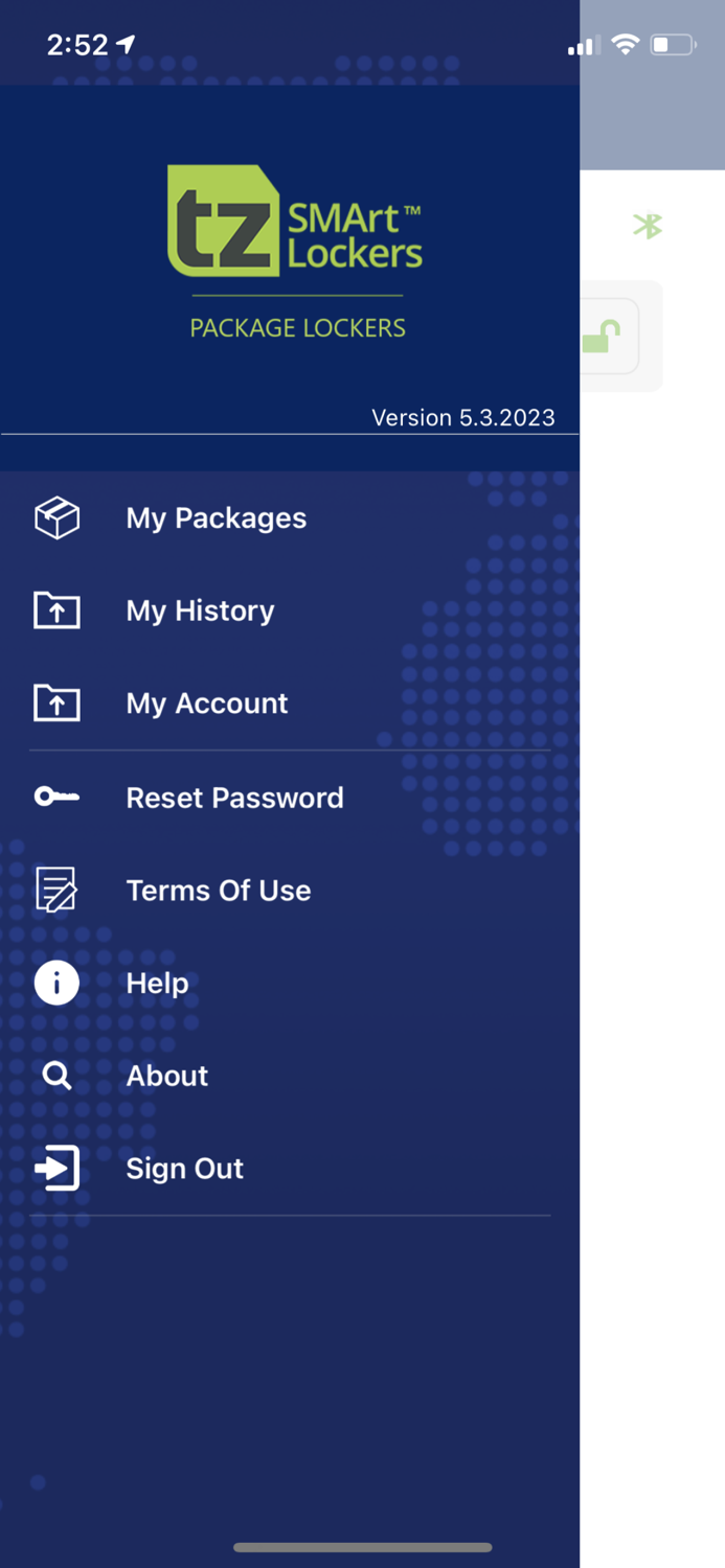 TZ Package Locker App