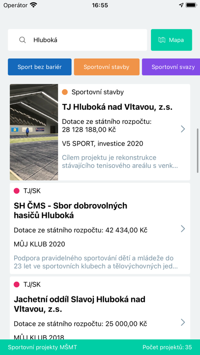 Sportovní projekty MŠMT Screenshot 2 - AppWisp.com Sportovní projekty MŠMT Screenshot 2 - AppWisp.com