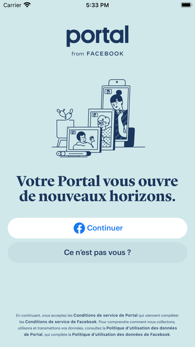 Screenshot #1 pour Portal de Facebook