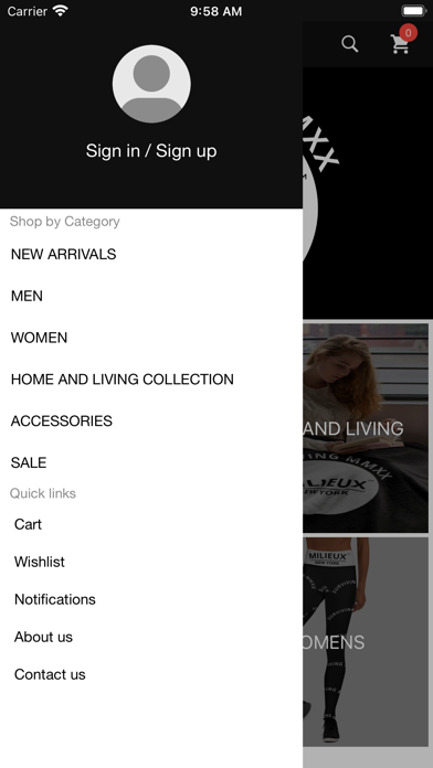 MILIEUXNY Screenshot