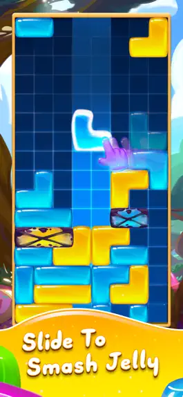 Game screenshot Jelly Slide Sweet Drop Puzzle mod apk