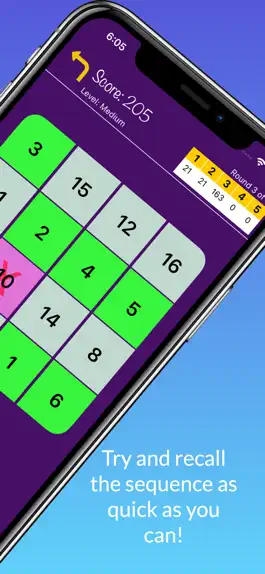 Game screenshot MemNum: Memory Number Puzzle apk