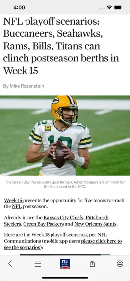 Game screenshot NJ.com: New York Giants News hack