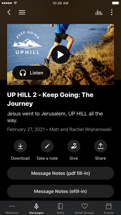 The Church Next Door App