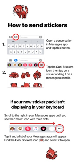 Cute Animal Emoji(圖5)-速報App