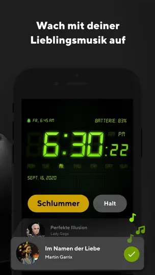 Screenshot von Wecker Musik: Morgen Aufwachen auf dem iPhone 3