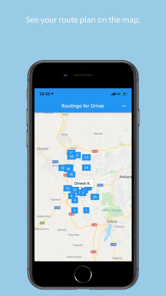 #4. Routingo Driver (iOS) By: TEPE Yazilim Danismanlik Sanayi ve Ticaret Limited Sirketi