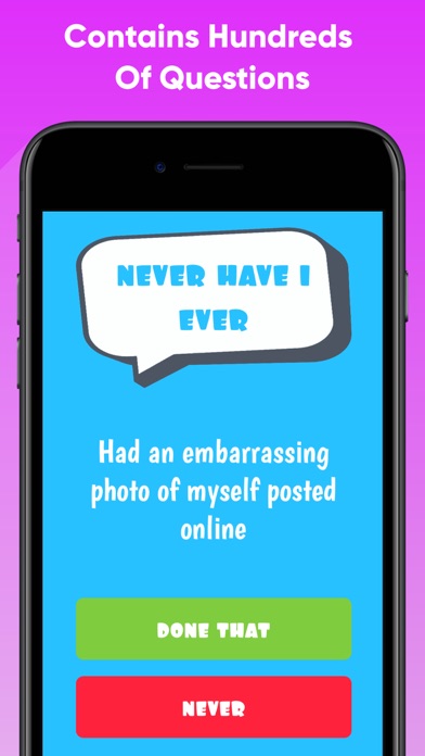 Never Have I Ever : Party Game screenshot 1