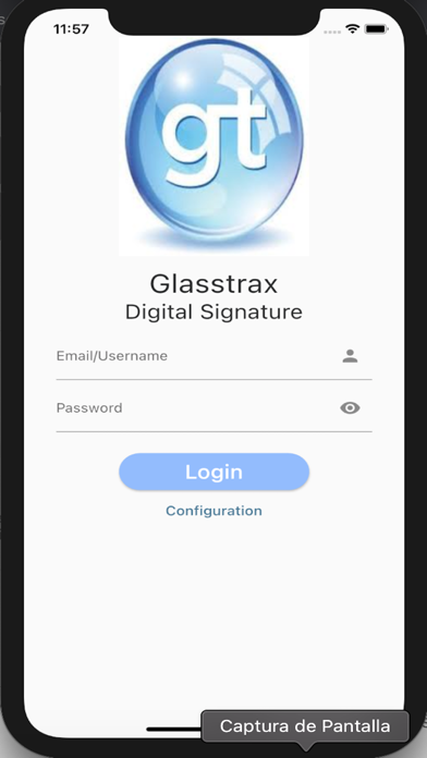 Glasstrax Digital Signature v2 Screenshot