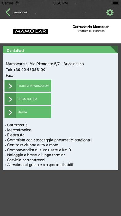 Carrozzeria Mamocar Screenshot